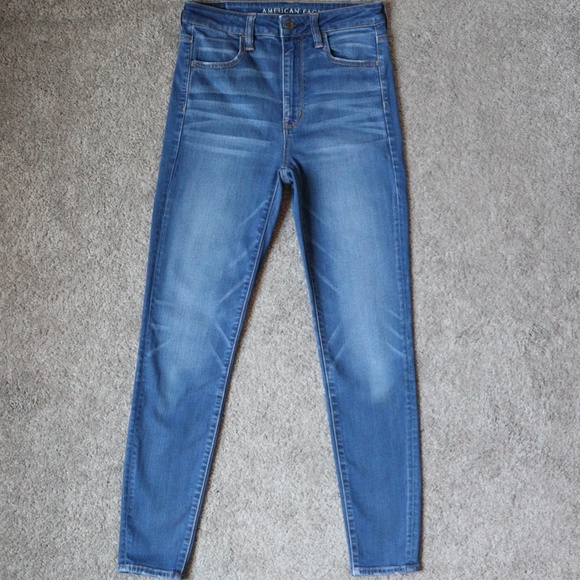American Eagle Super High-Waisted Jegging Size 6 - Picture 2 of 11